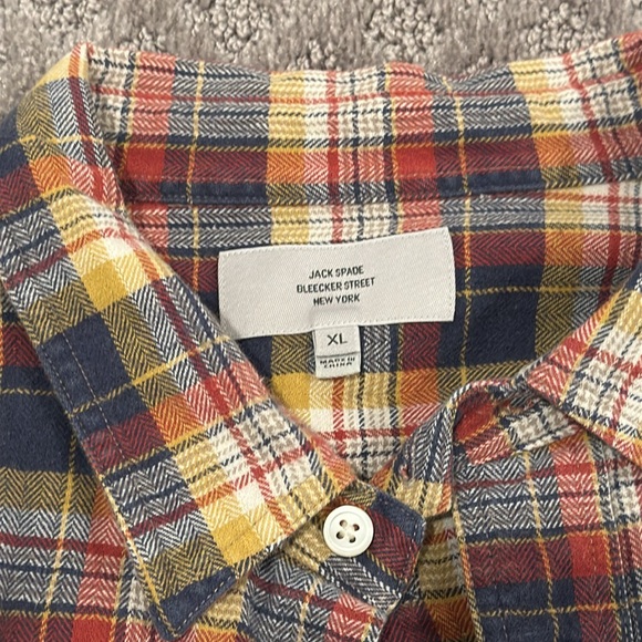 Men’s Jack Spade flannel shirt - Picture 2 of 4